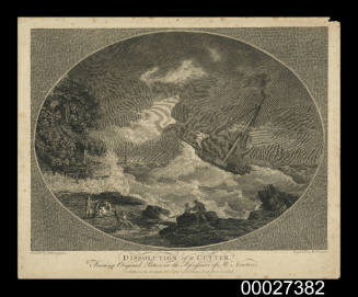 Dissolution of a Cutter, from and original picture in the possession of Mr. Newton