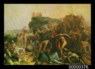 Death of Captain Cook, 14 February 1779