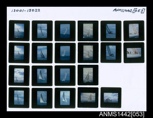 21 slides of AUSTRALIA II