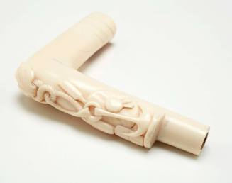 Parasol handle made from Whalebone