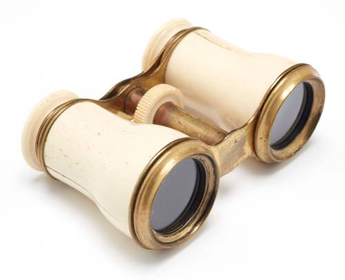 Opera glasses encased in Whalebone