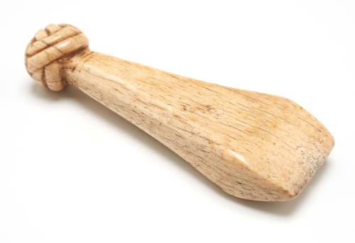 Whalebone rubbing tool