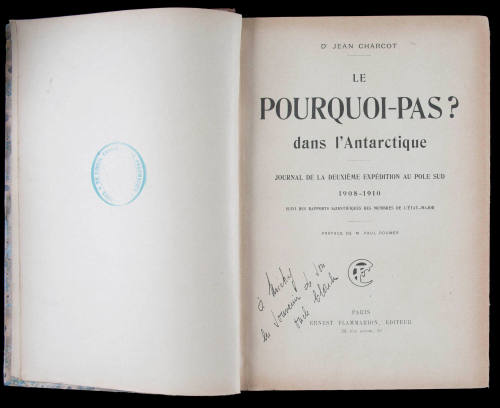 Pourquoi-pas? dans l'Antarctique