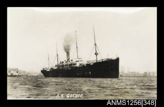 Photograph depicting the passenger cargo ship SS GOTHIC