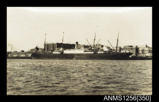 Photograph depicting the passenger cargo ship SS GEORGIC