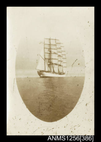 Four masted German barque HERZOGIN SOPHIE CHARLOTTE