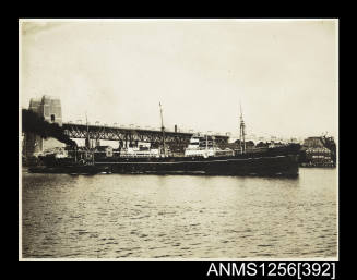 Photograph depicting the cargo passenger ship MV INDICH