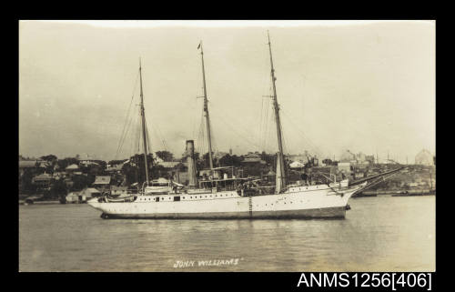 Photograph depicting missionary schooner SS JOHN WILLIAMS