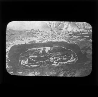 Lantern slide view (as the image would appear when projected)