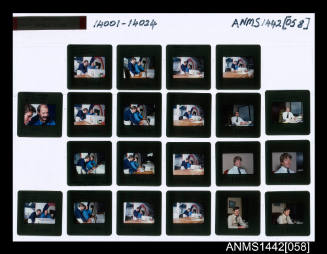 21 slides of a montage of AUSTRALIA ll Crew and administrators