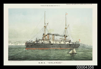 HMS ORLANDO Types of the British Navy No 3