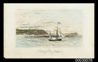 View of Sydney Heads at Port Jackson