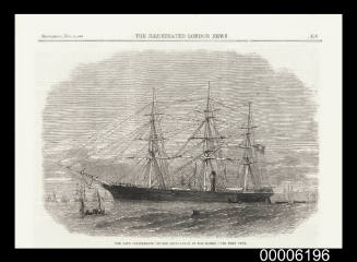 The late Confederate Cruiser SHENANDOAH in the Mersey