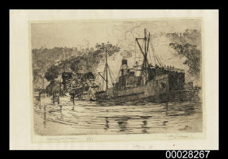 Coaling at Mosman