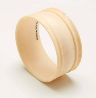 Scrimshaw napkin ring