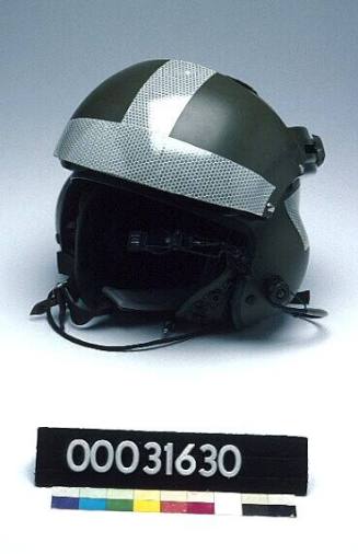 Royal Australian Navy Helicopter pilot's communication helmet