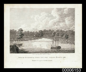 View of the Settlement on Sydney Cove, Port Jackson, 20 August 1788