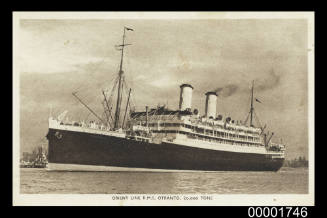 Orient Line RMS OTRANTO, 20,000 tons