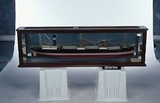 Half model of the steamship SS WILLIAM MCARTHUR