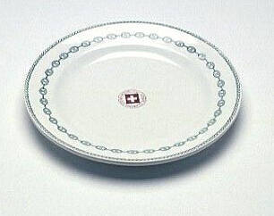 Dinner plate of the Illawarra Steam Navigation Company