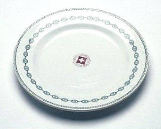 Dinner plate of the Illawarra Steam Navigation Company