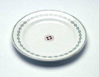 Dinner plate of the Illawarra Steam Navigation Company