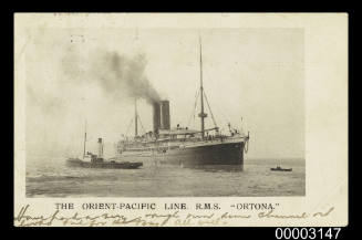 RMS ORTONA, Orient - Pacific Line
