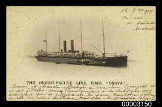 The Orient - Pacific Line RMS OROYA