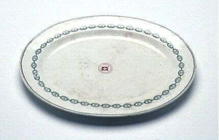 Serving plate of the Illawarra Steam Navigation Company