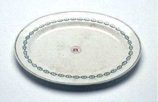 Serving plate of the Illawarra Steam Navigation Company