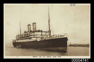Orient Line. SS ORAMA. 20,000 Tons