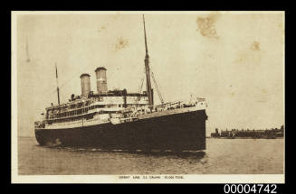 Orient Line. SS ORAMA. 20,000 Tons