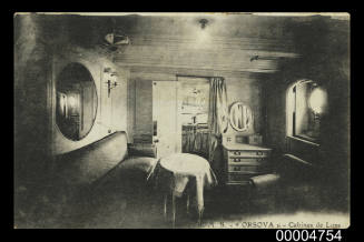 RMS ORSOVA Cabines de Luxe