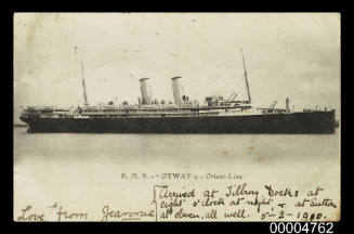 RMS OTWAY Orient Line