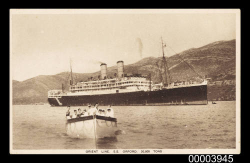 Orient Line SS ORFORD