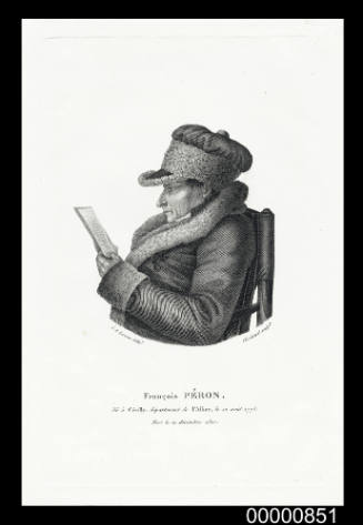 François PĖRON né à Cérilly, départment de l'Allier le 22 Août 1775. Mort le 10 Décembre 1810