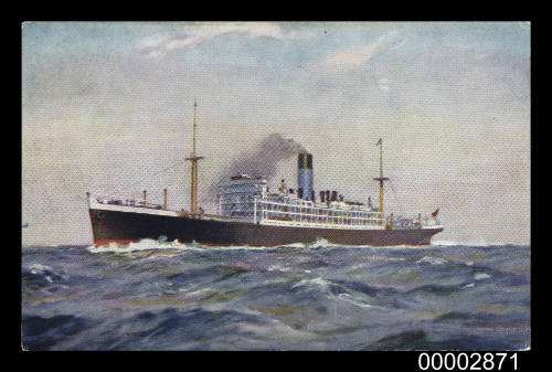 The Blue Funnel Line - United Kingdom, South Africa, Australia and the Far East