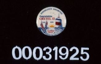 GRETEL II souvenir badge