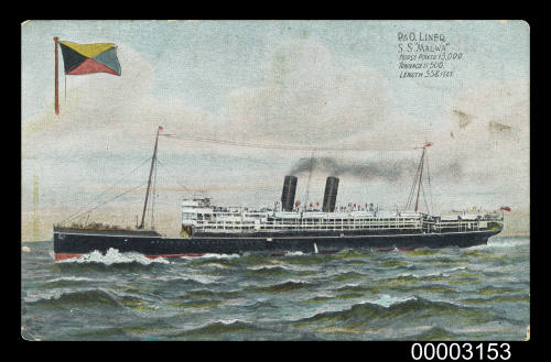 P&O Liner SS MALWA