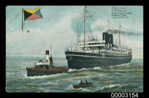 P&O Liner SS MANTUA