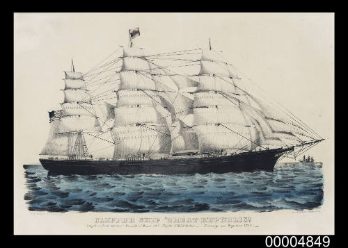 Clipper Ship GREAT REPUBLIC