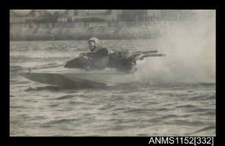 Hydroplane RUSSCO at speed