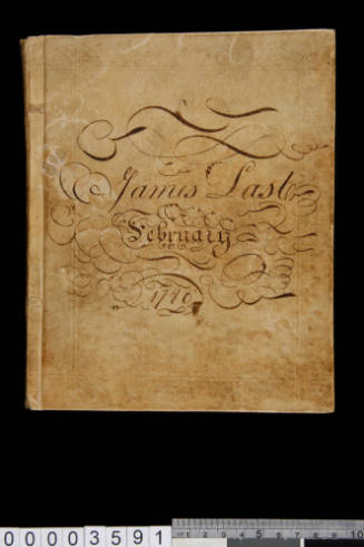 Manuscript of trignometric and arithmetric problems by James Laste
