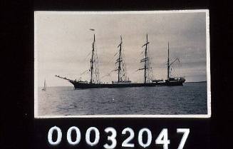 Four master barque LAWHILL anchored 