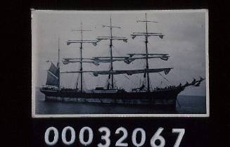 Four master barque PASSAT anchored