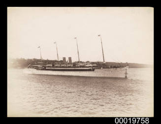 SS KAISER WILHELM II on Sydney Harbour