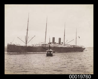 RMS OROYA in Sydney Harbour
