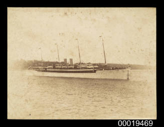 SS KAISER WILHELM II on Sydney Harbour