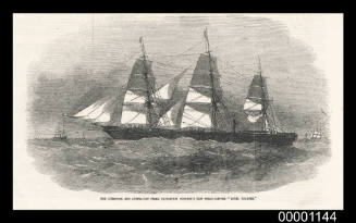 The Liverpool and Australian Steam Navigation Company’s New Steam-Clipper ROYAL CHARTER