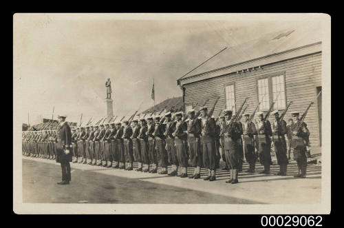 Royal Guard for the Duke and Duchess of York's 1927 visit to Australia